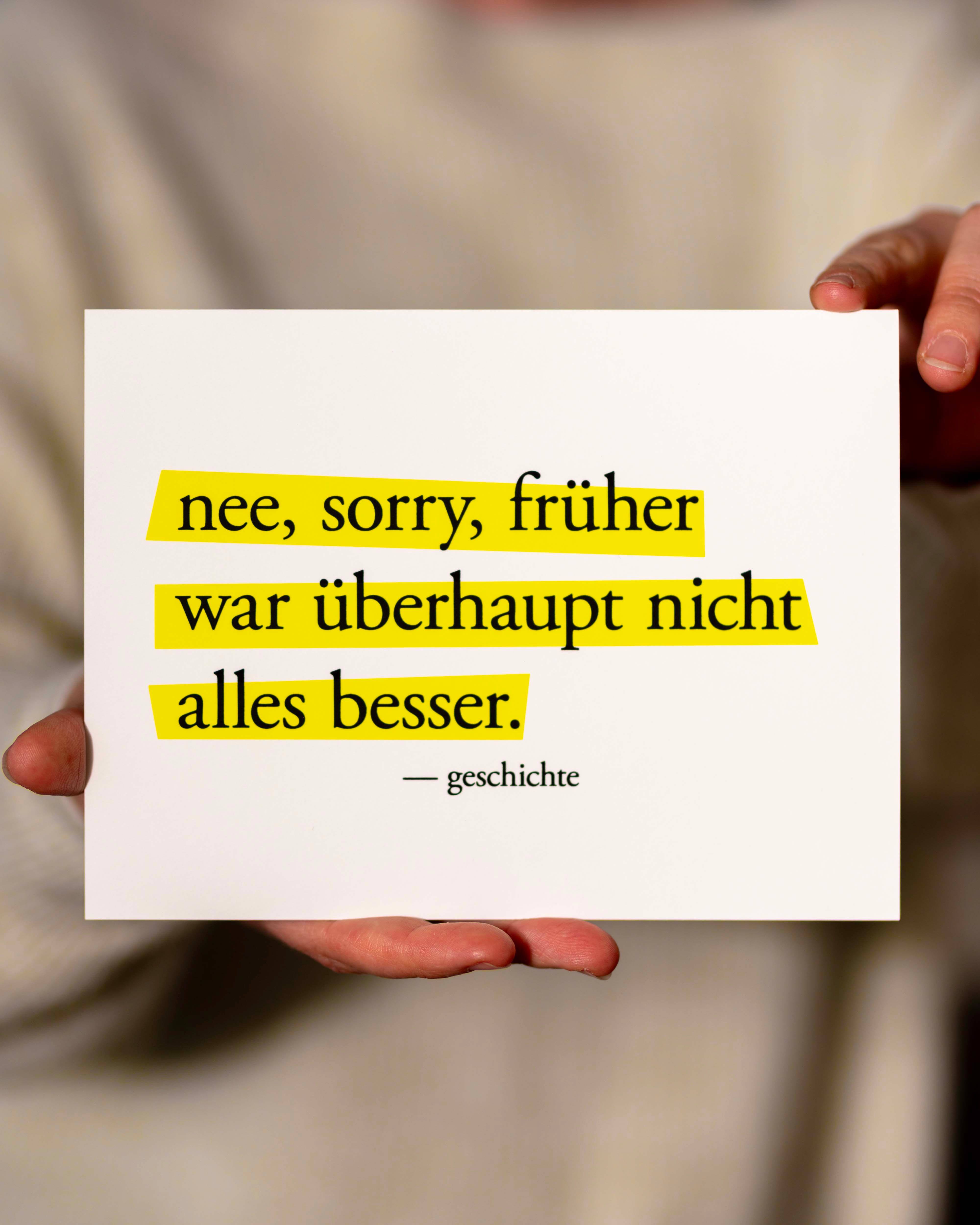 Früher