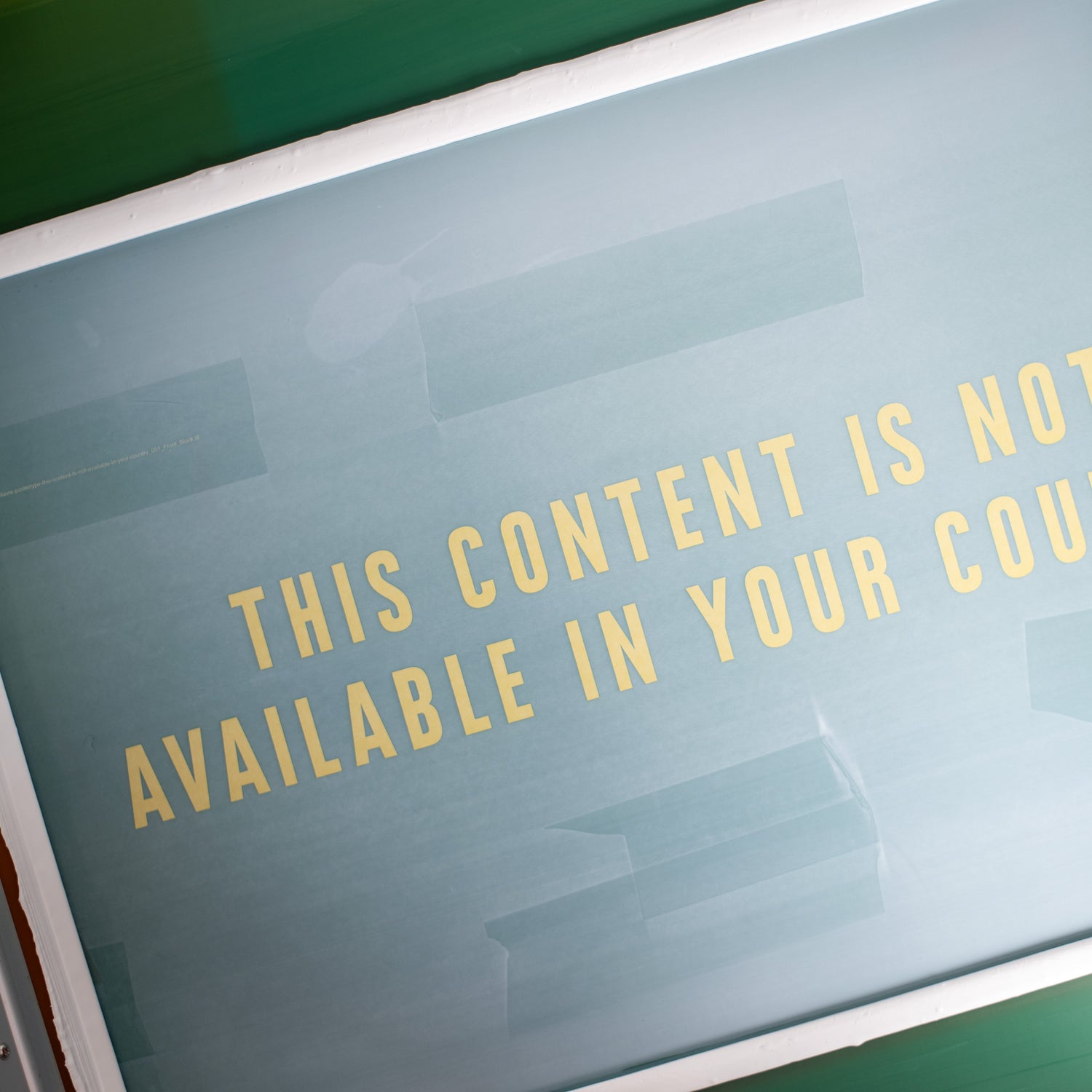 This Content Is Not Available In Your Country