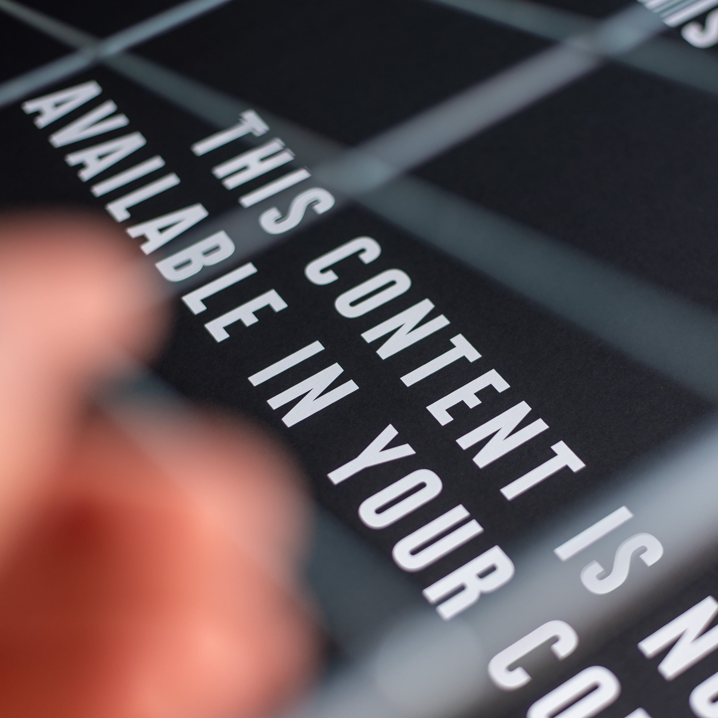 This Content Is Not Available In Your Country