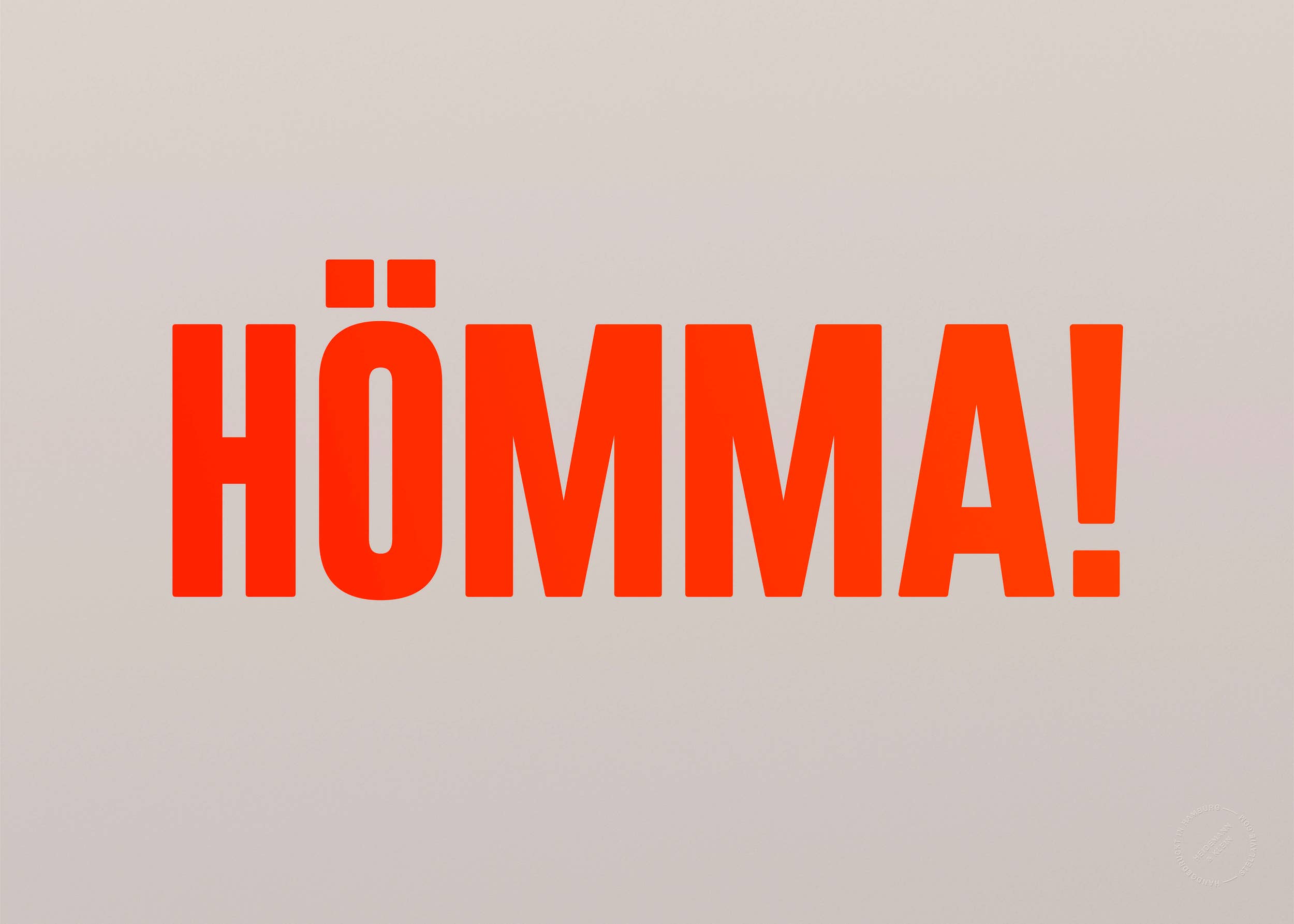 Hömma! (Neon)