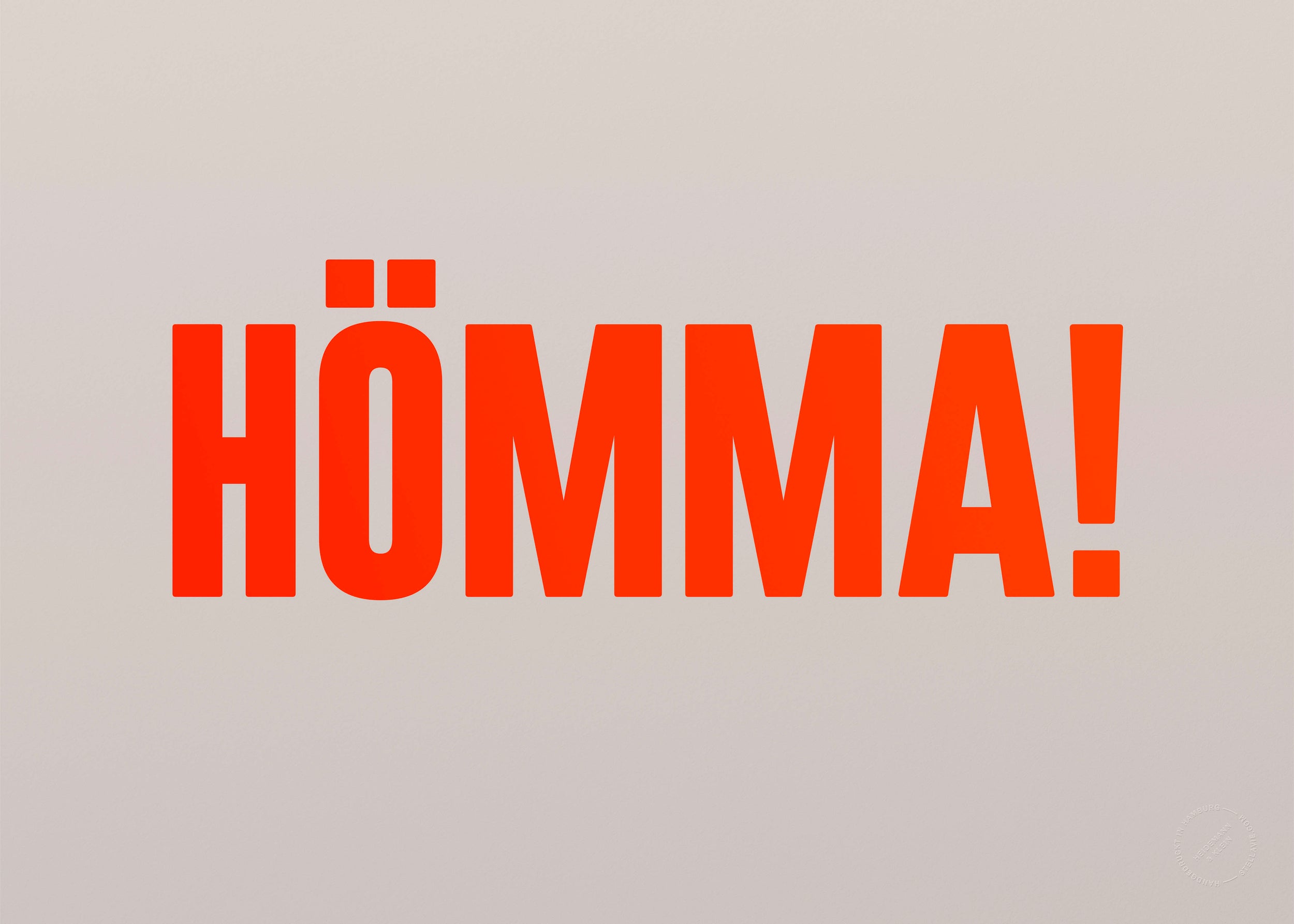 Hömma! (Neon)