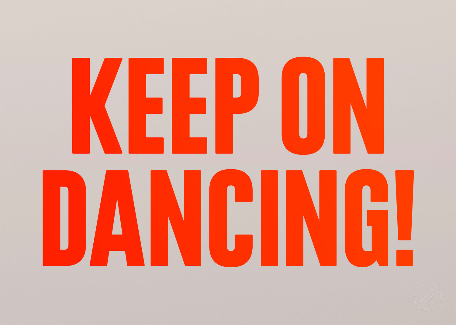 Keep on dancing! (Neon)
