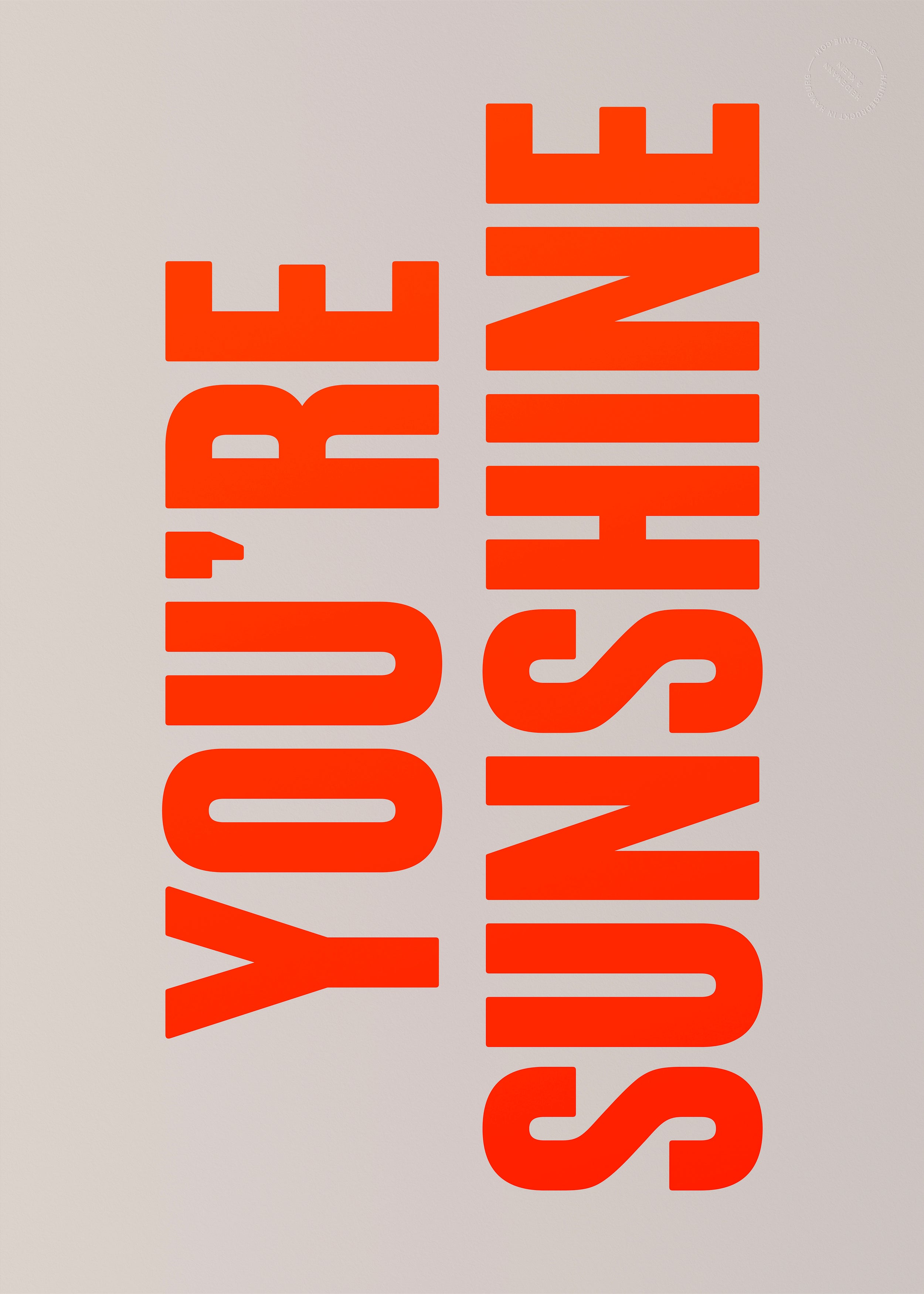 You're sunshine (Neon)