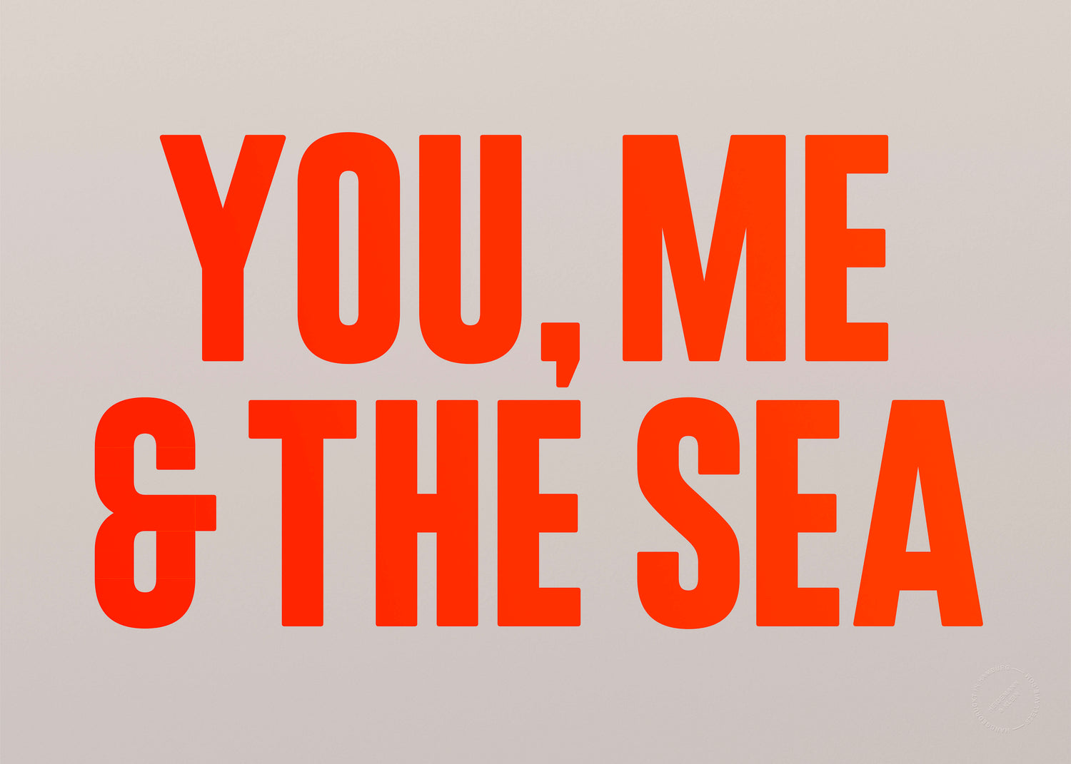 You, me & the sea (Neon)
