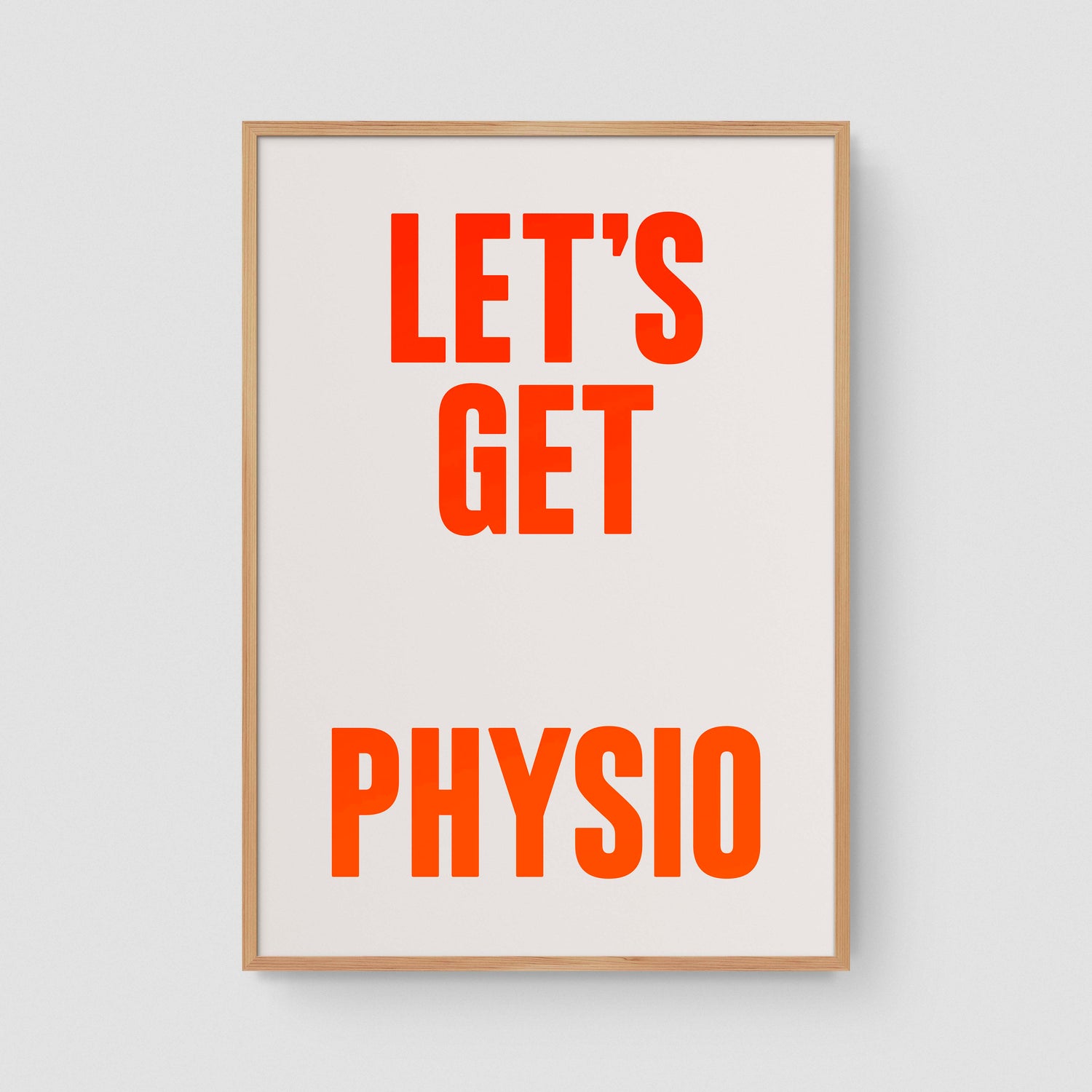 Let's get physio (Neon)