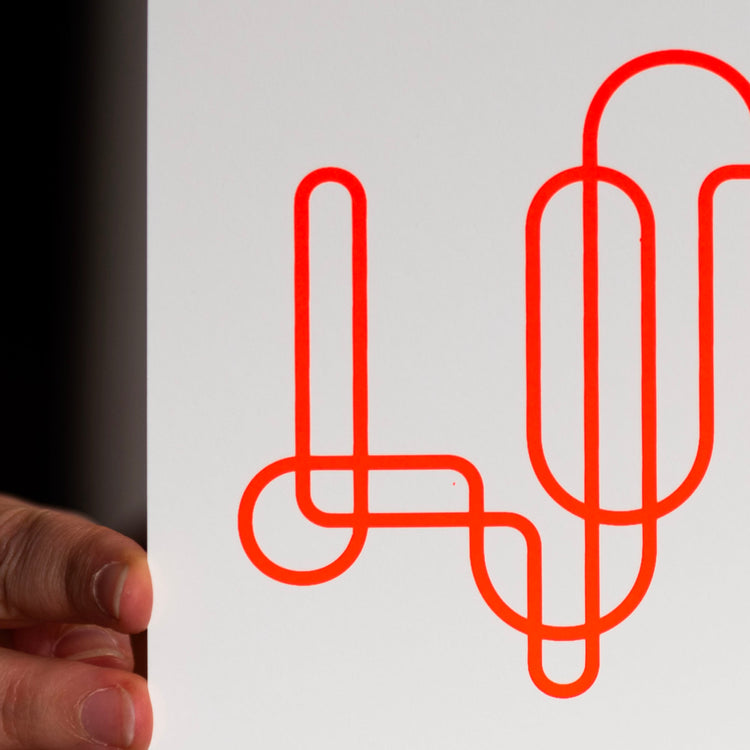 Love (Grußkarte/Neon)