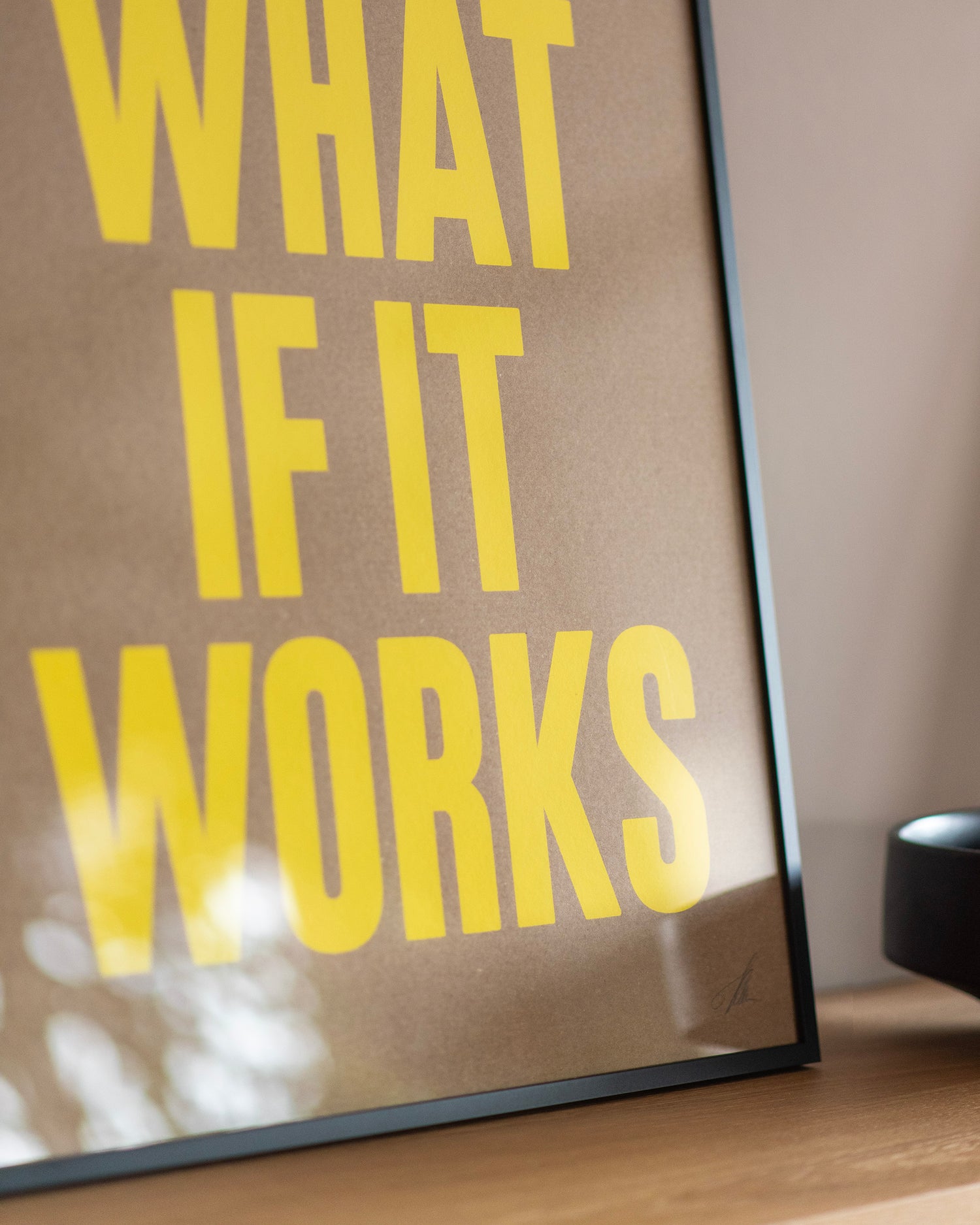 But what if it works (Kraft)