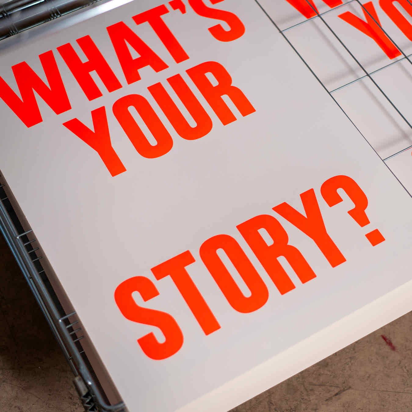 What's your story? (Neon)