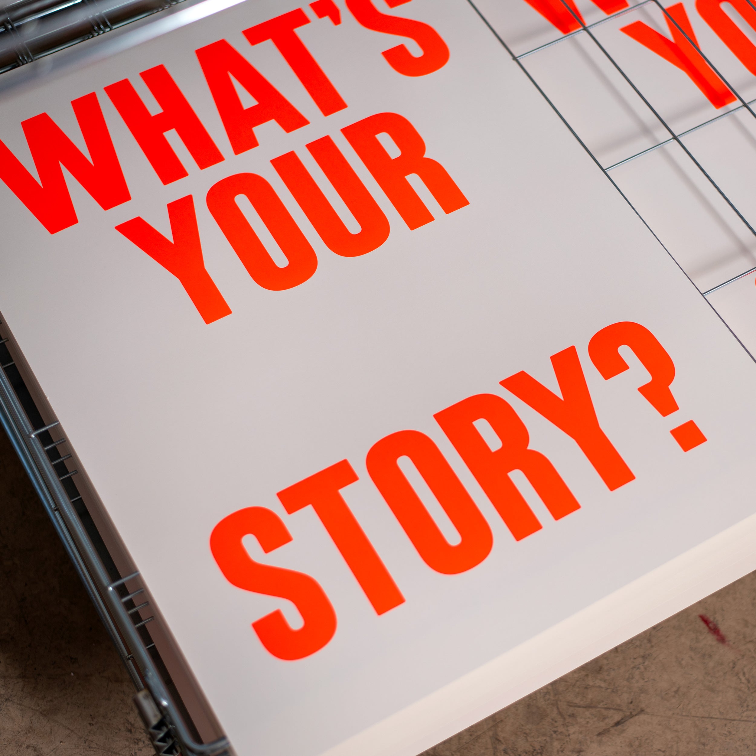 What's your story? (Neon)