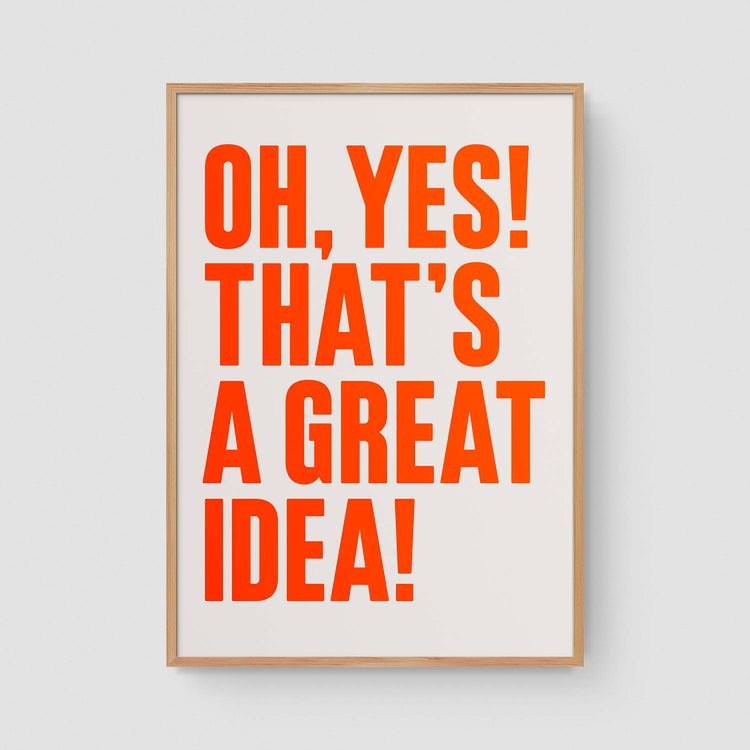 Oh, yes! That's a great idea! (Neon)