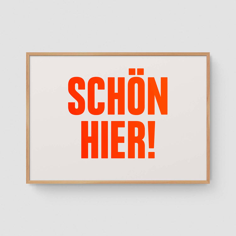Schön hier! (Neon)
