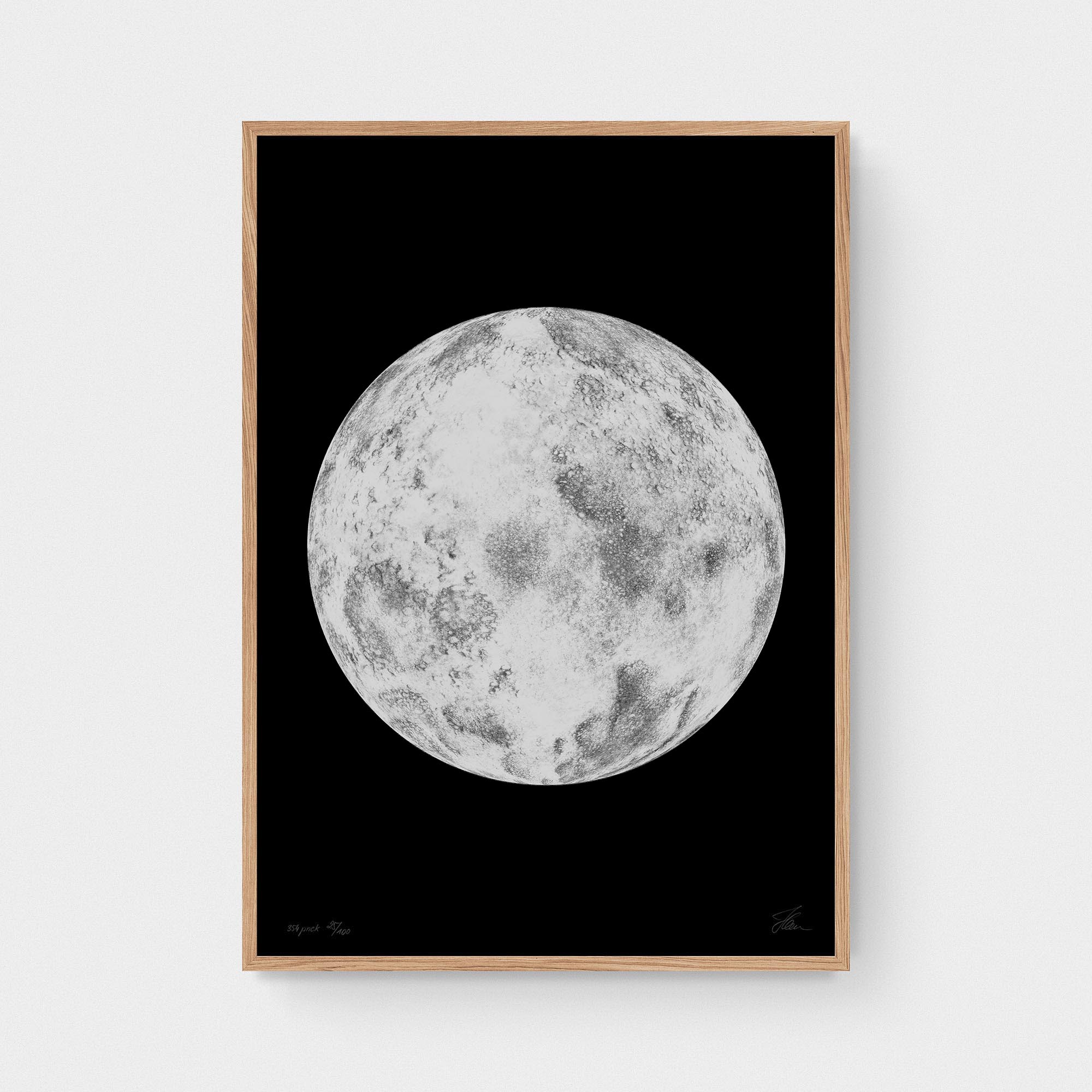 Pancakes, Not the moon — 354 PNCK (White/Black)