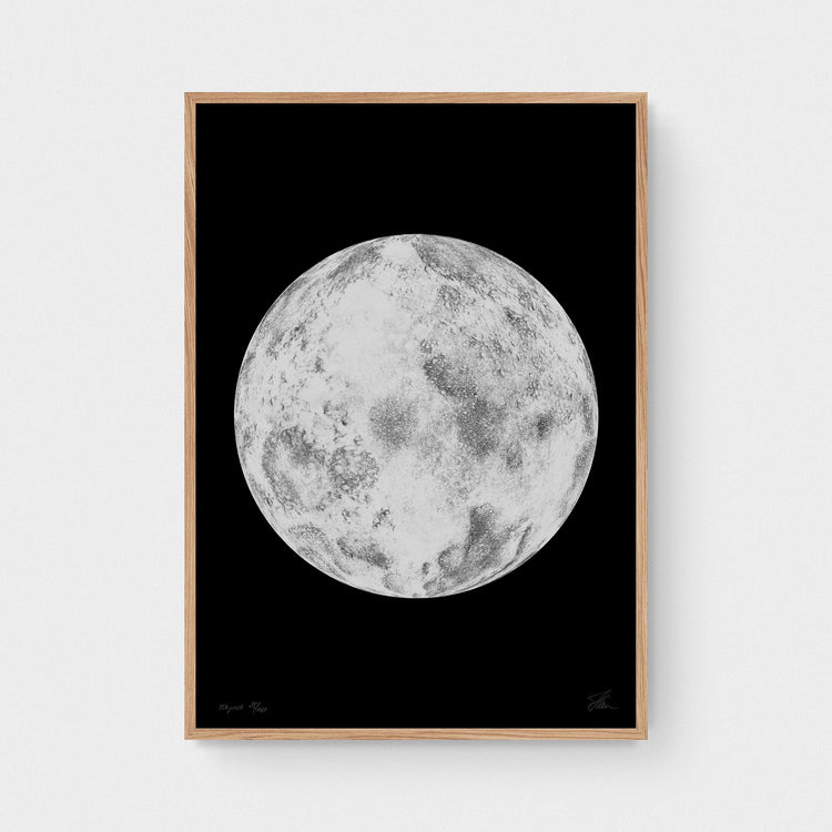 Not the moon — 354 PNCK (White/Black)
