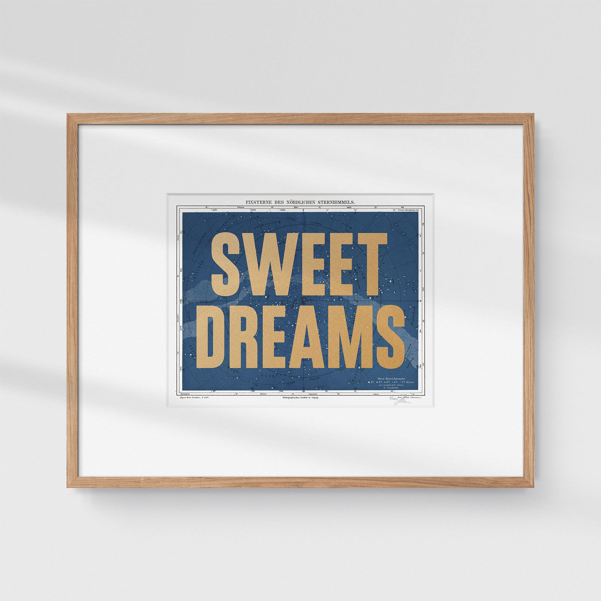 Sweet Dreams — Typography X Ephemera (Gold)
