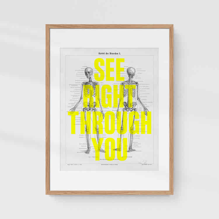 Witty Words! See Right Through You