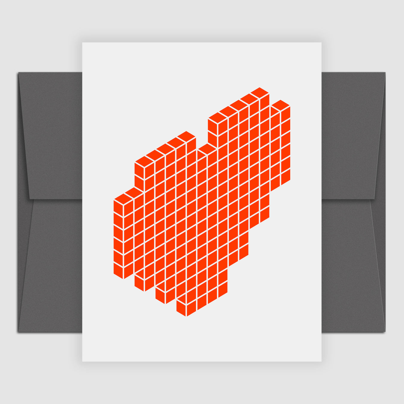 Pixel Heart (Grußkarte)