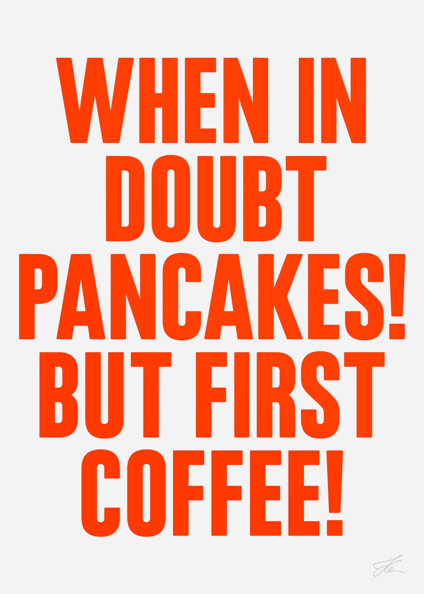 Pancakes & Coffee