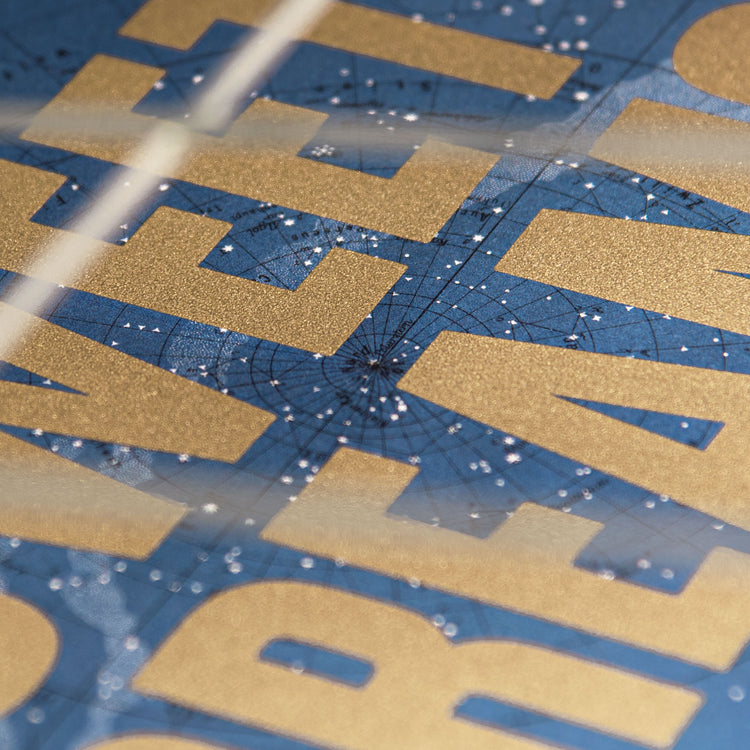 Sweet Dreams — Typography X Ephemera (Gold)