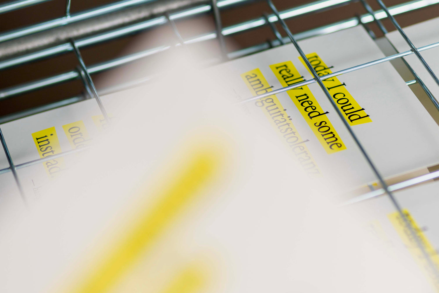Unsere neuen Siebdrucke Mark my words!